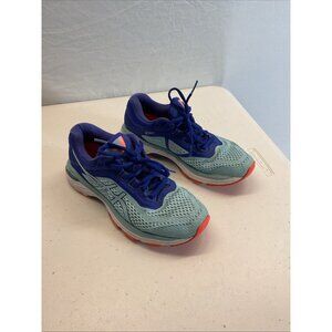 Asics Shoes Womens 7.5 Blue GT 2000 6‎ Athletic Running Sneaker